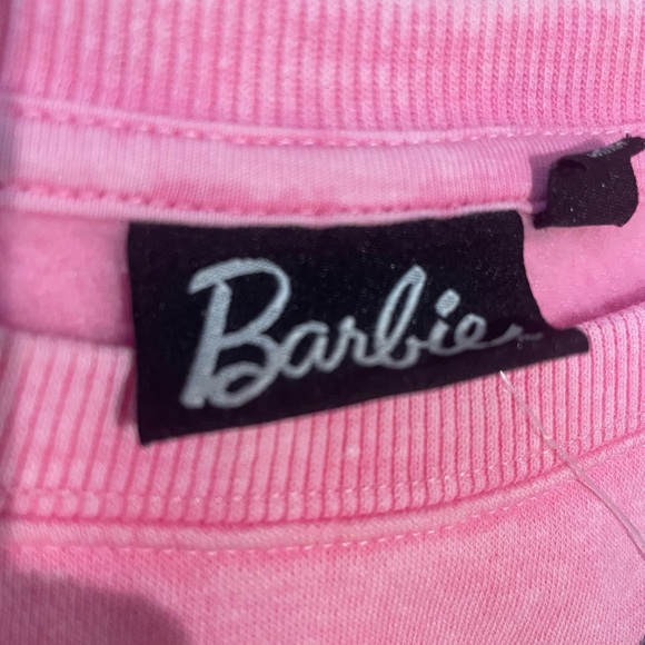 BARBIE Oversized Crewneck Sweatshirt Size Medium NEW - Picture 3 of 10